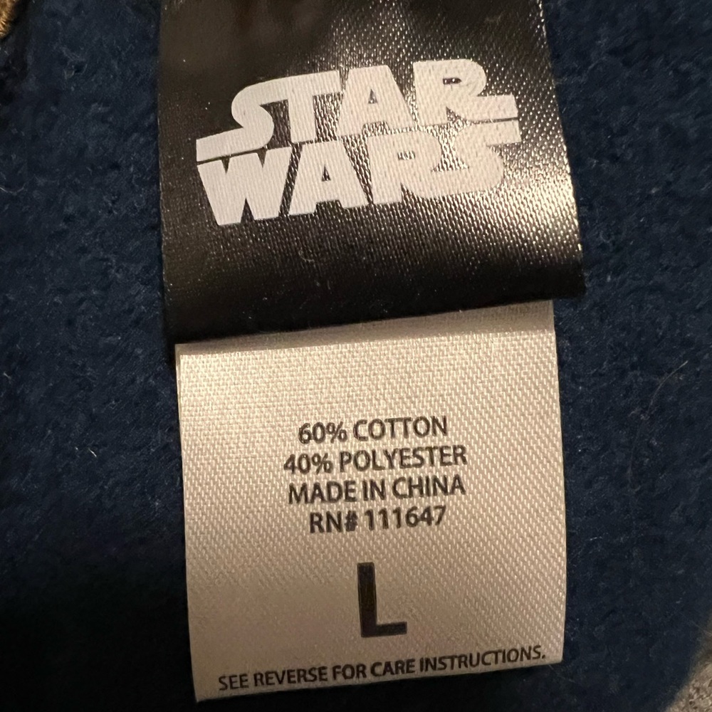 Men’s Large Star Wars Hoodie - Picture 4 of 7